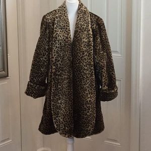 Vintage Faux leopard Marvin Richards/ J Percy